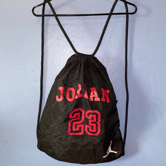 jordan drawstring backpack